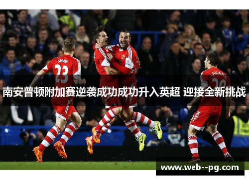 南安普顿附加赛逆袭成功成功升入英超 迎接全新挑战